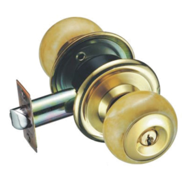 Marble cylindrical lockset